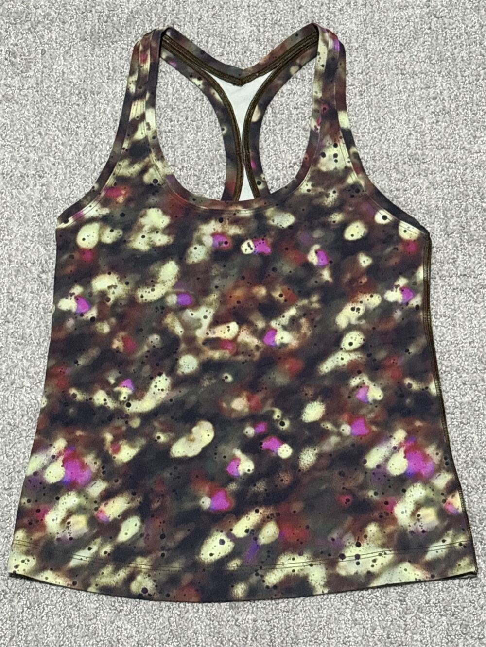 Lululemon Cool Racerback Short Tank Top Nulu Fabric Size Unknown See Pics